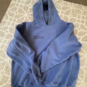 White Fox Boutique Blue Hoodie